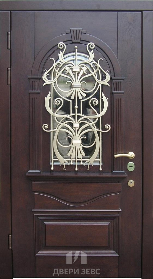 Входная металлическая дверь Хиос с зеркалом