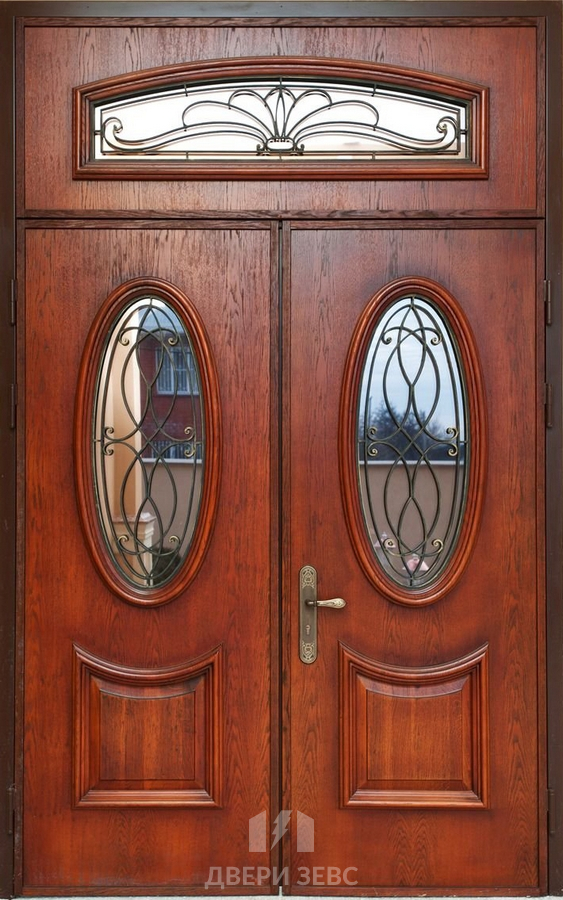 Входная металлическая дверь Фиростефани с зеркалом