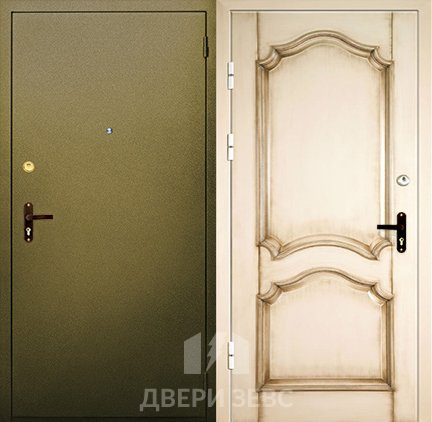 Входная металлическая дверь Айос-Кирикос с МДФ