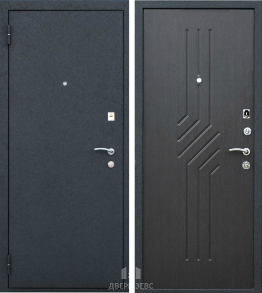 Входная металлическая дверь Коринф с МДФ