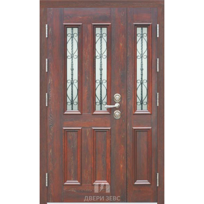Входная металлическая дверь Митимна с зеркалом