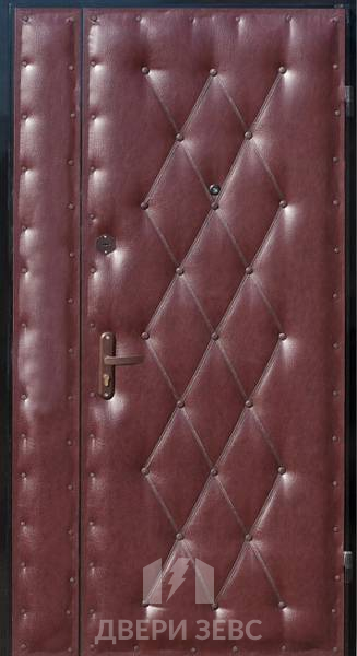 Входная металлическая дверь Зевс Т-20 с винилискожей