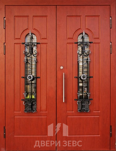 Входная металлическая дверь Зевс K-12 с ковкой
