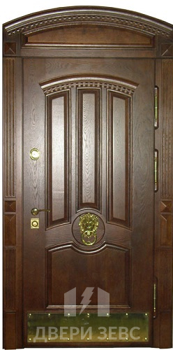 Входная металлическая дверь ELIT-18 из массива дуба