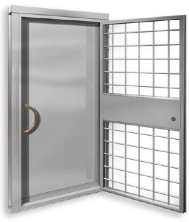Входная металлическая дверь RESH-20 с порошковым напылением