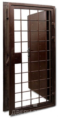 Входная металлическая дверь RESH-21 с порошковым напылением