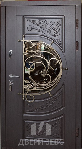 Входная металлическая дверь ELIT-01 с ковкой