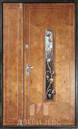 Входная металлическая дверь ZD-06 с МДФ