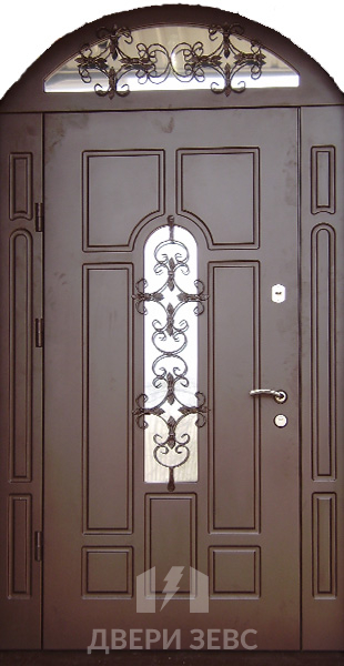 Входная металлическая дверь ZD-07 с МДФ