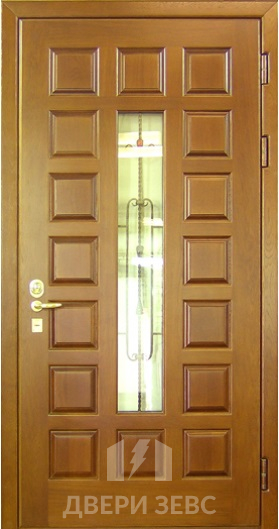 Входная металлическая дверь ZD-09 с МДФ