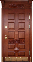 Входная металлическая дверь Халкида филенчатая