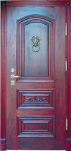 Входная металлическая дверь Итеа из массива дуба