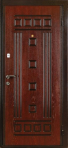 Входная металлическая дверь ZD-08 с МДФ
